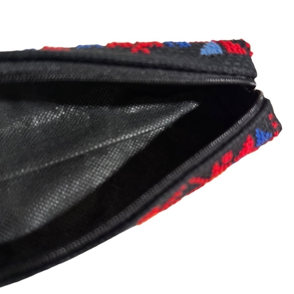 Tatreez Zip Coin & Pencil/Makeup Pouch Embroidered Set Palestinian Handmade NEW - Picture 4 of 12